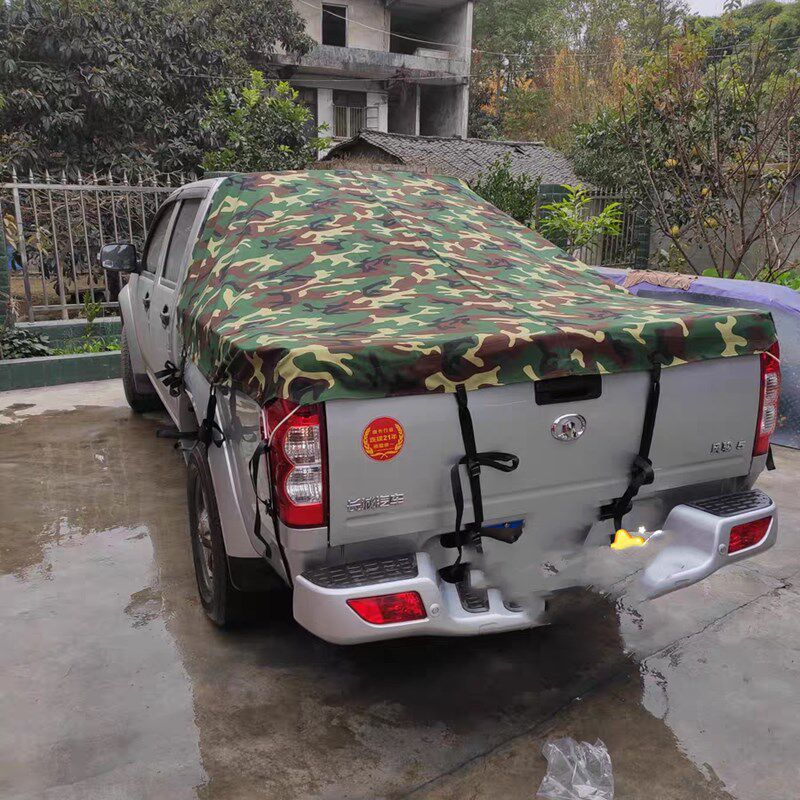 长城炮风骏5欧洲版风骏7皮卡篷布防水雨棚皮卡后斗帆布皮卡车棚布