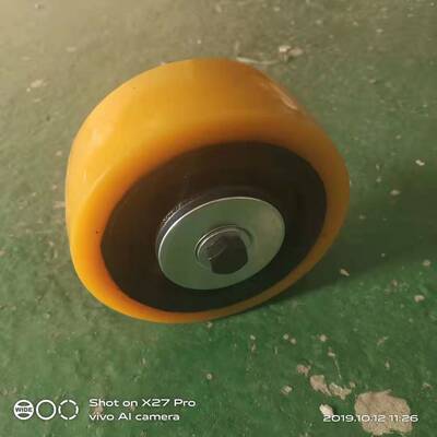 林德1169电动堆高叉车平衡轮配件 L10L12L14L16辅助轮总成 140*55