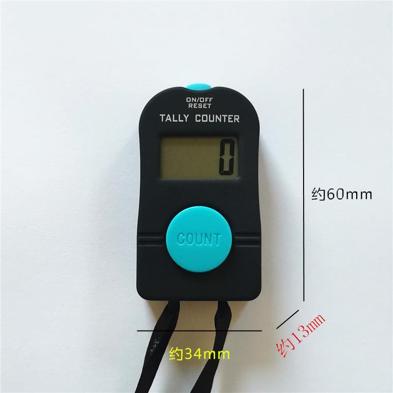直销新款计数器手动按记数器电子数显仓库计件客舱挖机钓鱼计数点