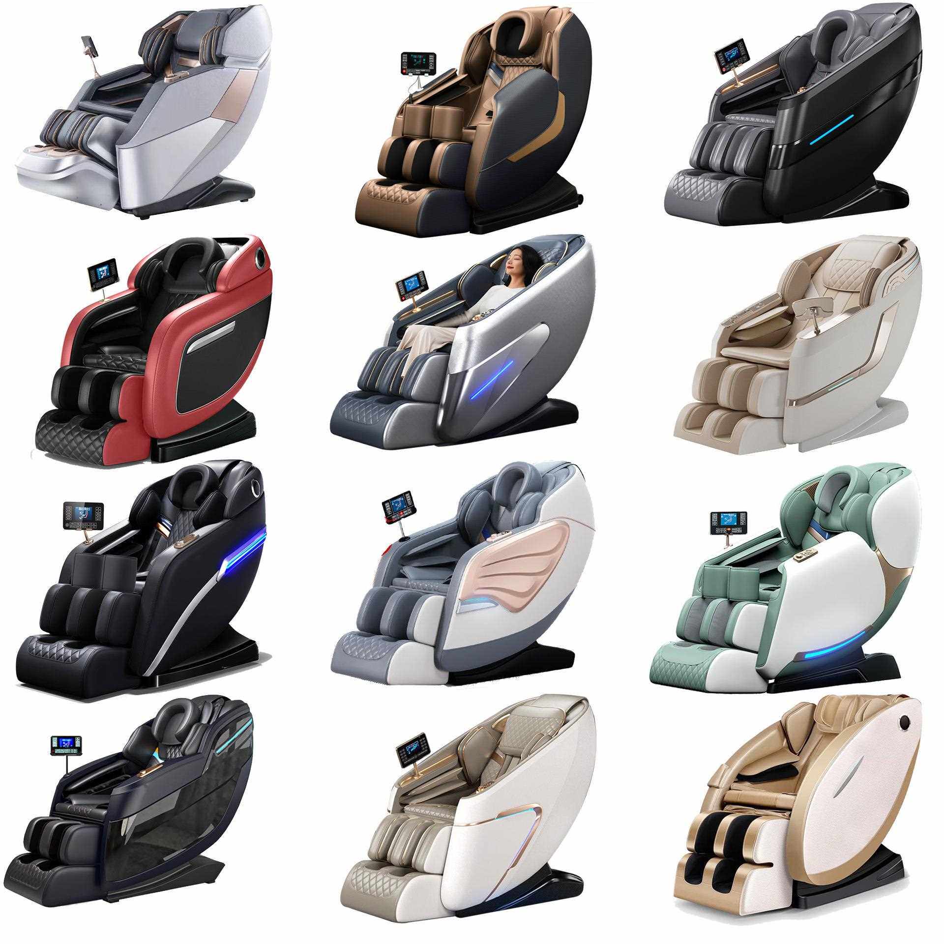 新款直销豪华多功能按摩椅家用太空仓老人按摩椅全自动智能小型电