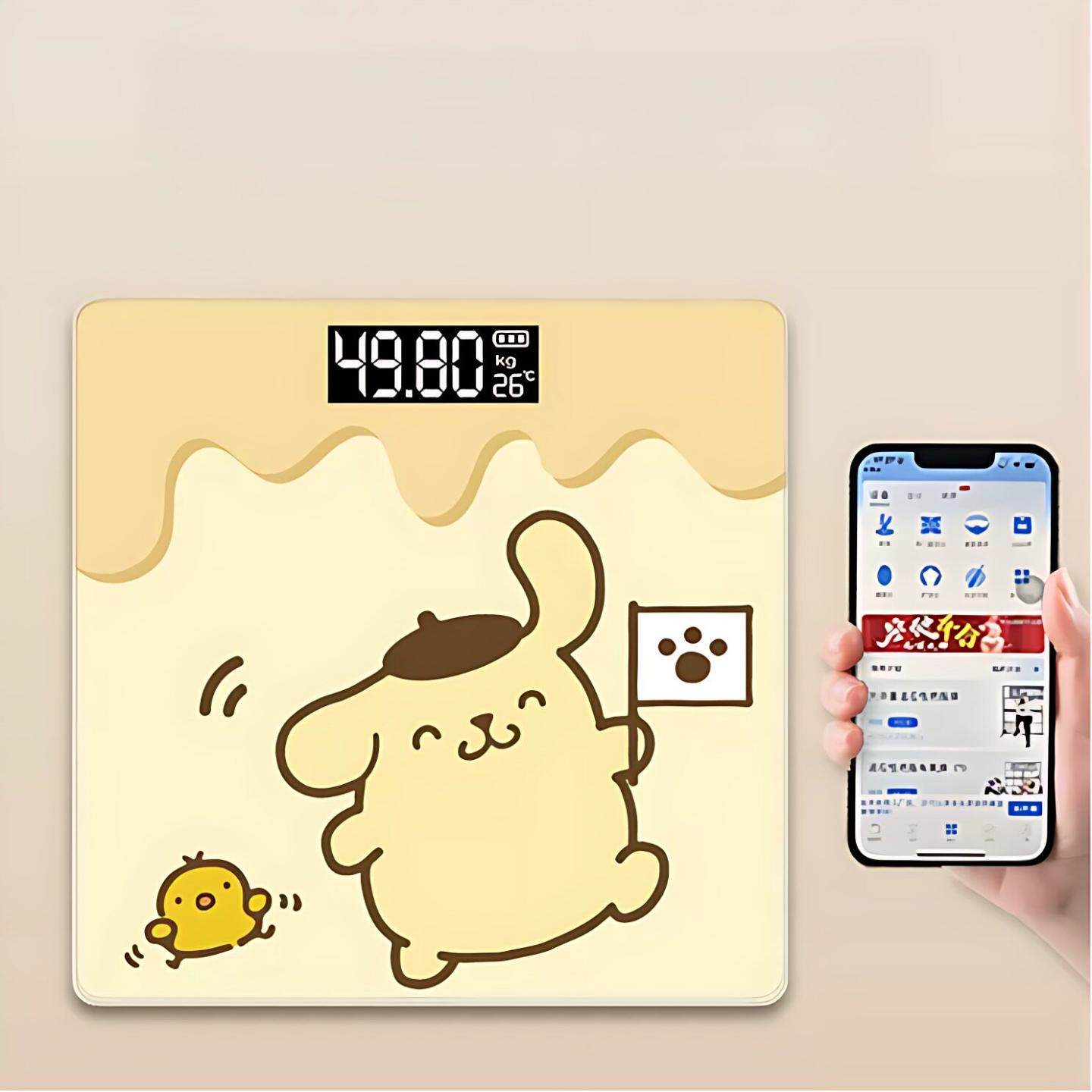 家用精准人体电子秤高清大屏智能感应称重公斤市斤切换体重健康秤