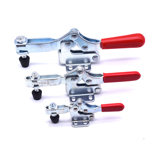 B快速肘夹22502压紧器工装 水平式 20752 快速夹具夹钳21502 夹具