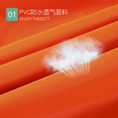 热销环卫大褂雨衣双反光条长款 连体男防雨水加厚雨披保洁服园林工