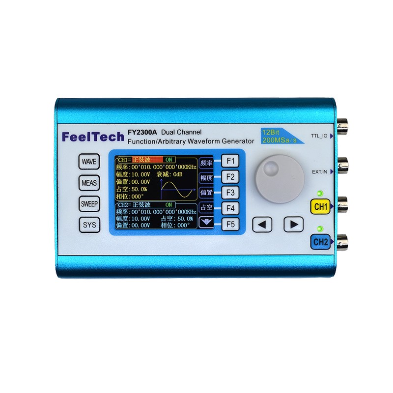 热销FY6300/FY2300双通道DDS函数任意波形信号发生器信号源/频率
