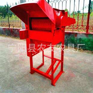 小麦谷子水稻打粒机大豆脱粒机40型稻麦脱粒机家用小型电动打谷机