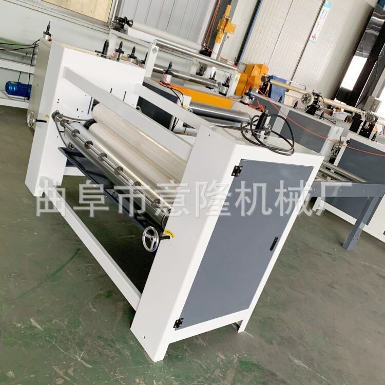 批发各种板材单双面涂胶机 家具复合板白乳胶涂胶机速度可调节