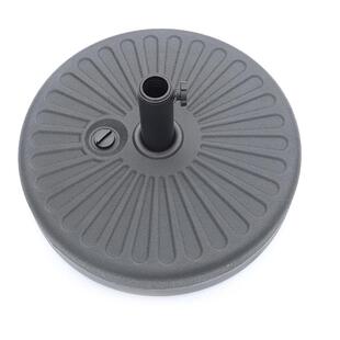 40KG户外遮阳伞圆形底座广告伞固定庭院伞塑料便携式太阳伞底座