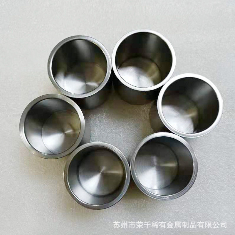 大直径纯钼合金坩埚烧结态高温钼条精密真空炉钼制品钼圆片可定制
