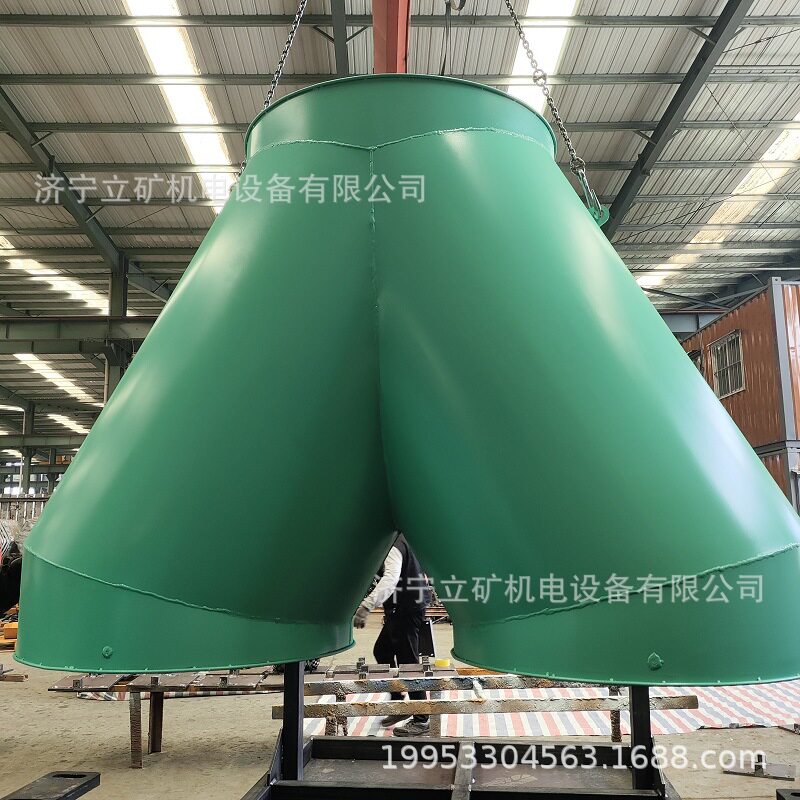 山东矿用Y型分风器 煤矿用双风机风筒自动切换装置800