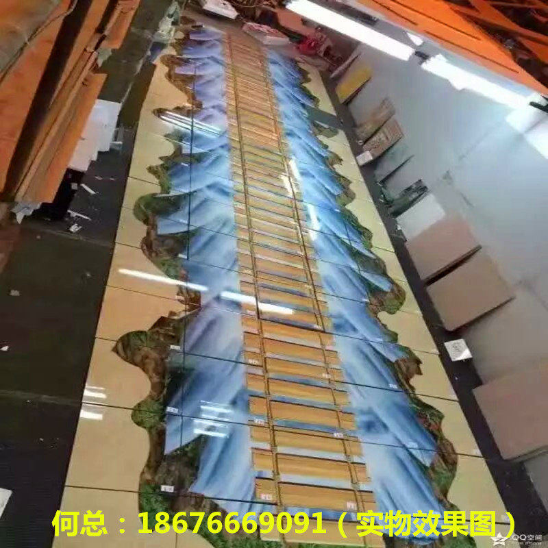 金属酒瓶打印 3D打印效果UV平板打印机/喷绘机可在瓷砖玻璃亚克力