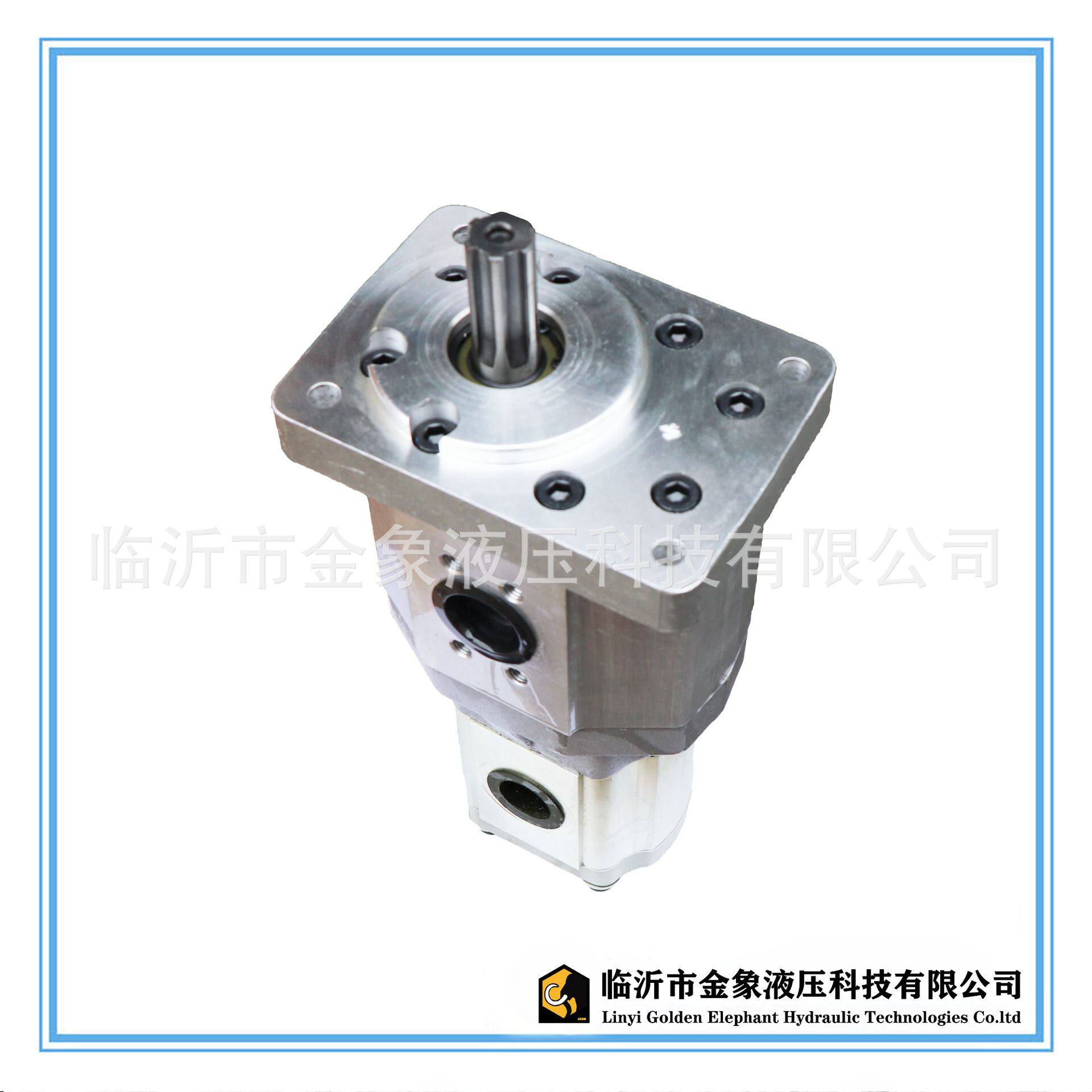 双联齿轮泵CBQT-580花键440-563/432-550/420-532/416左旋右旋