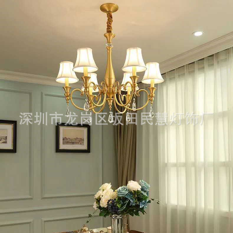 欧式客厅吊灯 简欧餐厅吊灯 客厅吊灯简约卧室灯大气简约灯具