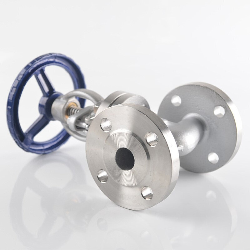 工业手动直通截止阀J41H-16C 法兰蒸汽不锈钢304截止阀DN150