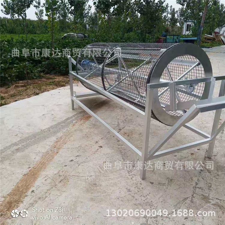 小中大型净粮机玉米大豆小麦菜籽水稻振动筛选机滚筒艾绒筛