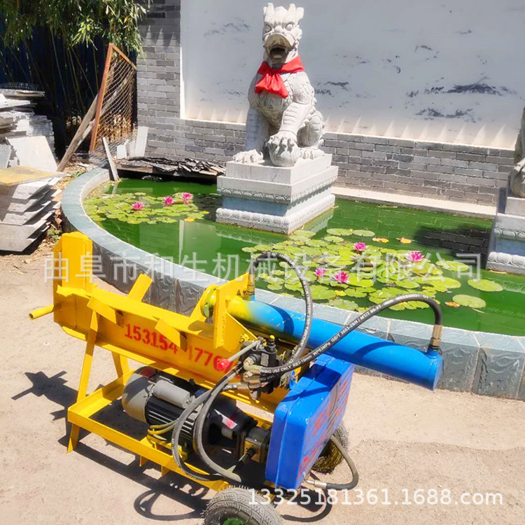 家用电液压劈木机杂木10吨破柴器质保1年移动液压劈柴50厘米木材