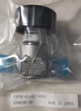 FUJIKIN 富士金 FVPDF-R144LC-EM1G(1/4 MVCR手动低压1MPA）锻造