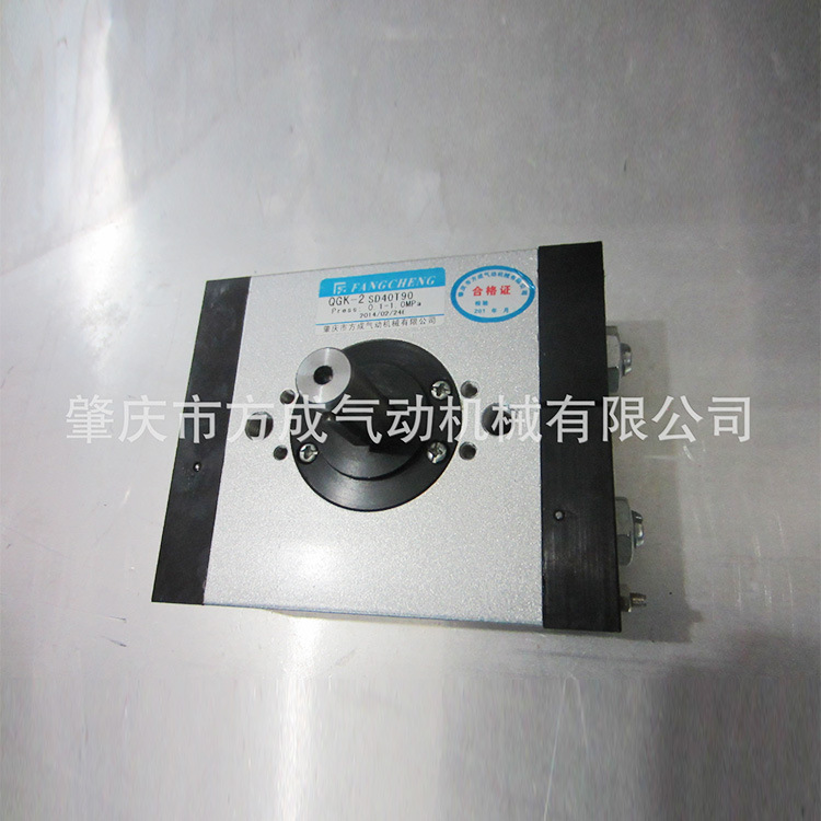 QGK-2SD40T180摆动气缸 QGK-2系列气缸 QGA气缸行程可调缓冲气缸