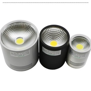 筒灯客厅家用背景墙7w12w18w20w30w展厅走廊服装 led明装 店cob射灯