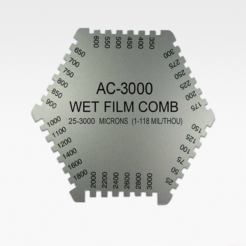 AC-3000六角梳规湿膜测厚仪