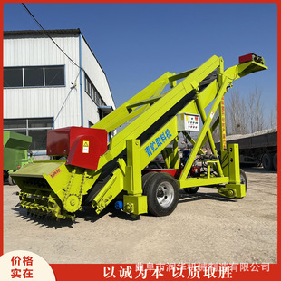7米青贮取料机9QL-7草窖取草机移动灵活草窖挖料机切面整齐扒草机