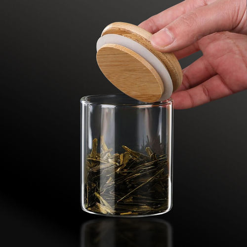 茶叶罐家用密封罐耐高温玻璃罐子便携式玻璃瓶储物罐储存茶罐茶具