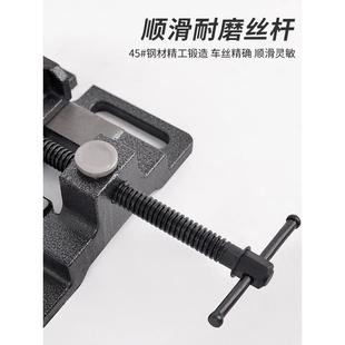 快速平口钳铸钢精台密台高精度虎钳可旋转夹具铣床钳工493作台钳