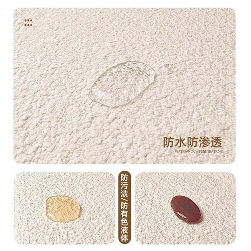 泰迪绒床头靠垫四季通用大靠背软垫床头全包软包垫腰靠沙发靠枕子