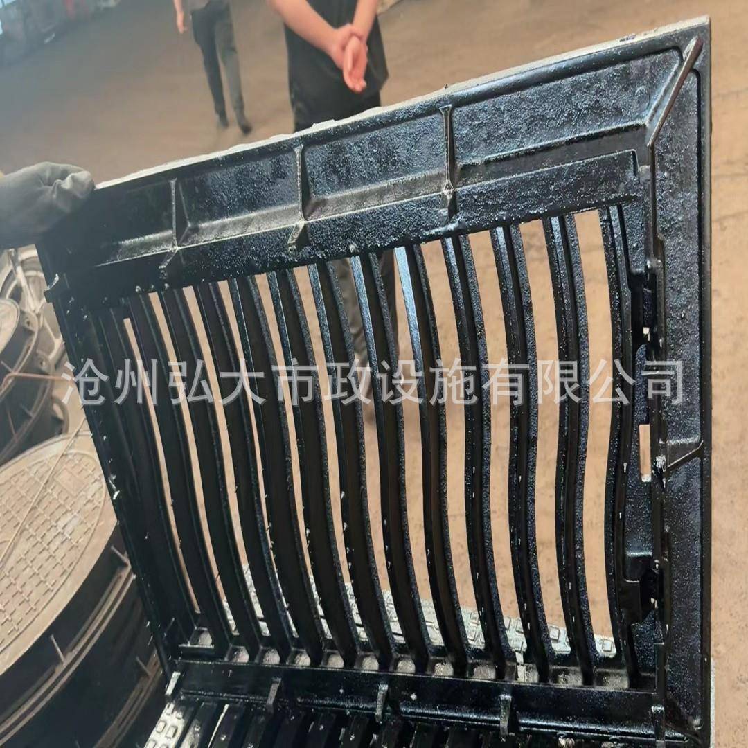厂家现货铁卡簧篦子4篦5降0*750防沉篦子雨铸水篦129子水务子
