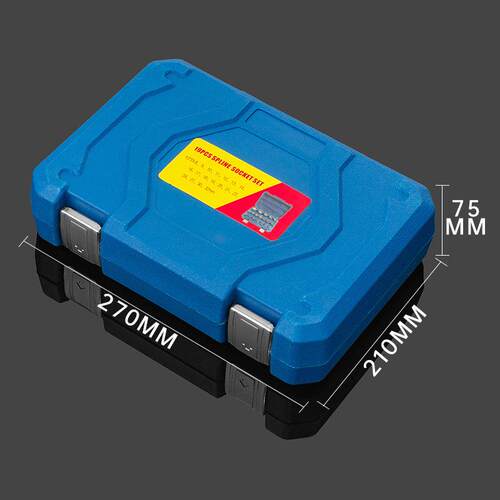19件套12角梅花齿形套筒头电动棘轮扳手工具1/2寸大飞8-32mm汽修