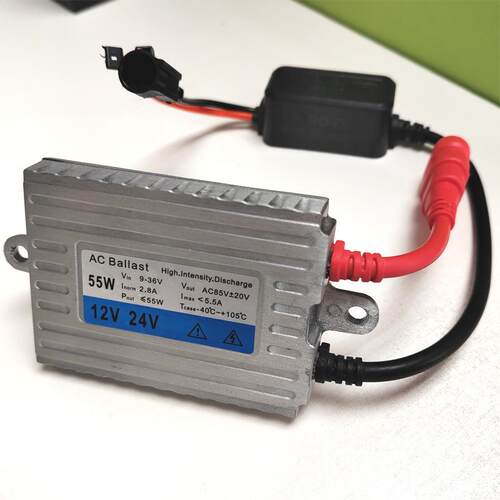汽车hi安定d器2V55W货4车专用卡车氙气大4灯K5500高压包12-2V宽压