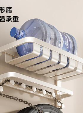白色毛巾架免打孔太空铝厕所浴巾架子卫生间高端浴室置物架