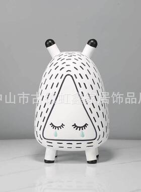 现代简约卡通儿童房摆件雕塑潮玩家居软装设计桌面客厅酒店样板间
