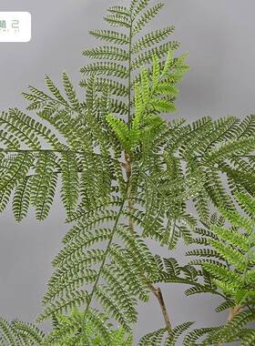 仿生绿植zj4521蓝花楹软造装家居摆设商场橱窗源头家蓝厂花景楹