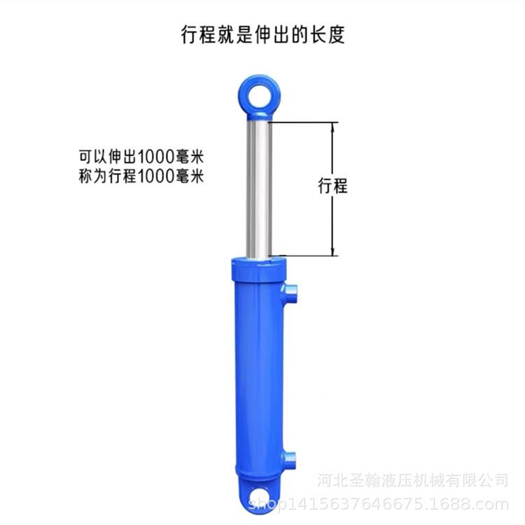 焊BBZ接工程卧式重型压缸液法兰电动液压油压缸叉车液H油SG液压油