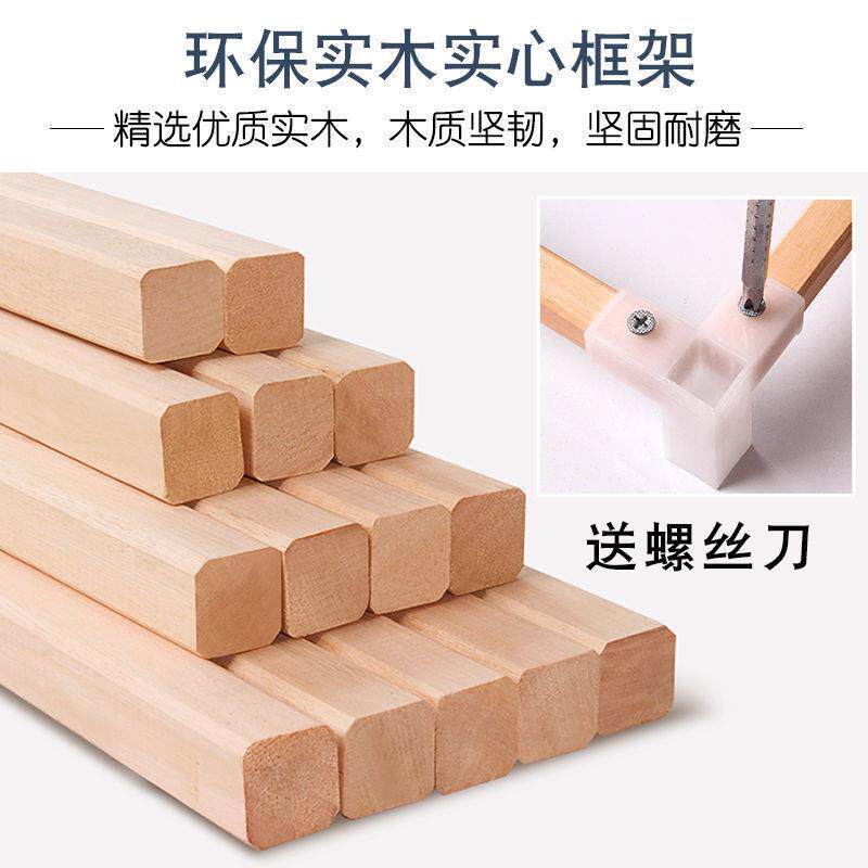 【方布木+螺丝加】柜简KSH易衣实木衣柜非钢管大号双人衣橱收纳固