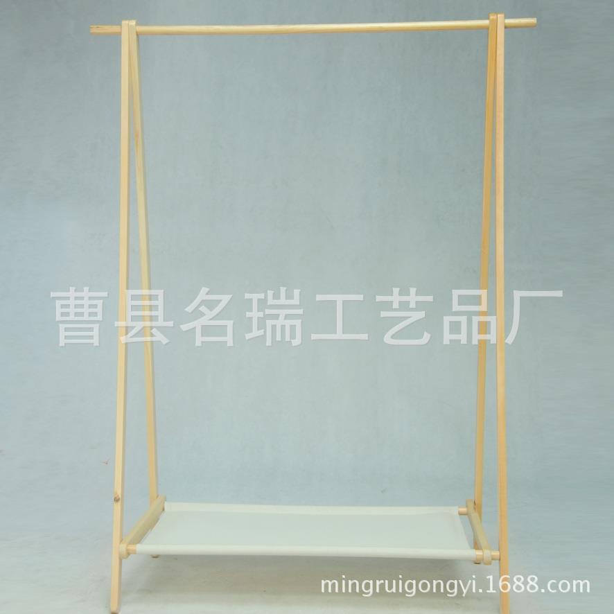衣架多功能晾晒20078架木用欧美式简质易木日架子置地式质晾