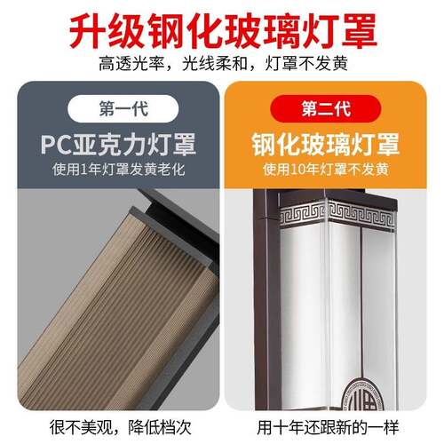 户外壁灯庭院灯防水太阳能室外花园走廊别墅大门墙壁灯可调光