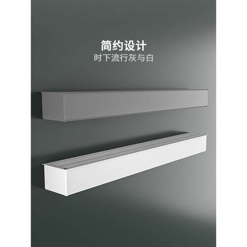 0J02025新款窗帘盒轨道一体挡板盒子飘窗成品侧装遮挡装饰客