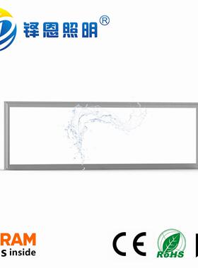 厂家LED板灯600*60036W灯595*嵌KHZ595面板明装吊装卡平弹簧入