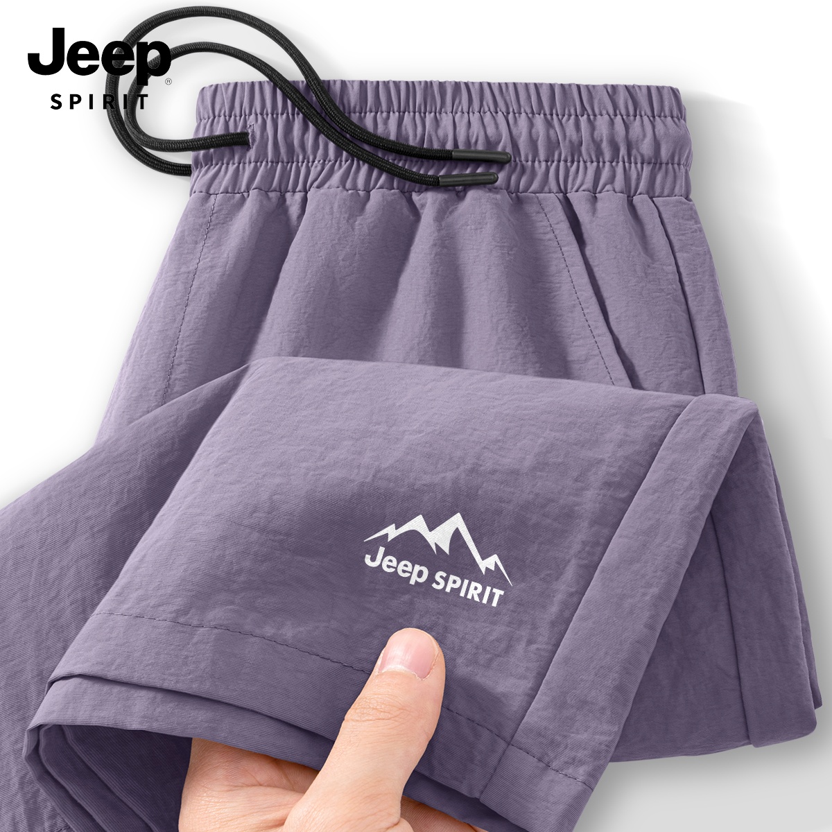 JEEP SPIRIT吉普短裤男夏季休闲男款五分裤潮牌2025新款裤子男G