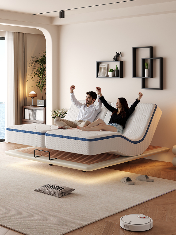 互不干扰智能床垫全自动升降多功能按摩零重力电动床垫小户型1米8