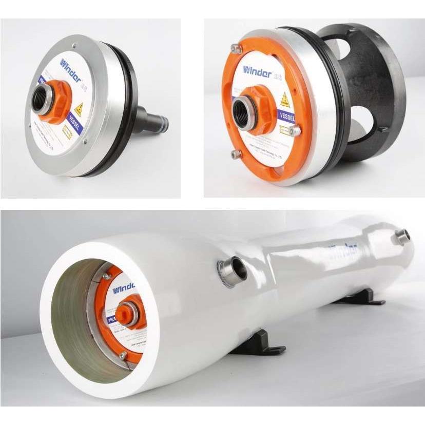 8寸玻璃钢膜壳玻璃钢膜工业净水0设备RO8渗透设备膜壳寸玻璃钢804