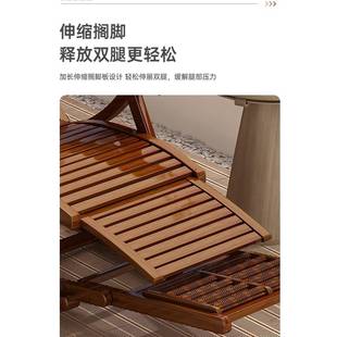 竹摇椅摇躺椅院大人逍老人ltao9522护腰午休睡夏季遥折叠椅庭休闲
