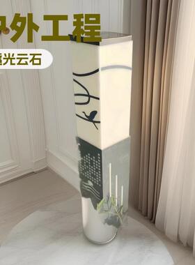 户外亮坪DT6012化标工程室外灯具户外路灯壁灯草灯牌具发光示六面