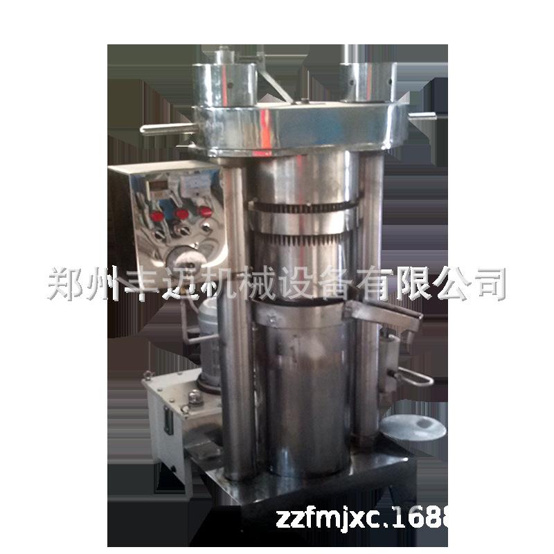 小出口用麻榨油机HDG全动商用花生压榨机家用自液压榨型油芝机