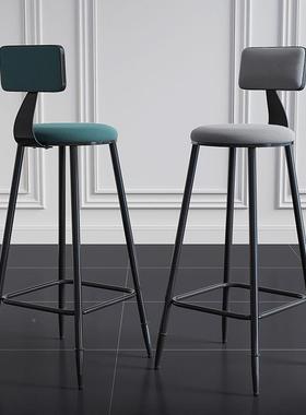 工业风高脚吧凳脚酒高椅高凳椅吧凳高脚椅高凳子网红吧台52746椅