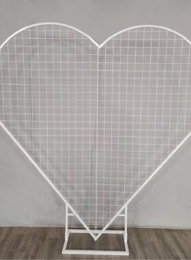 新求款婚庆道具铁艺心形架子背景拱门户外婚爱礼布创意thj#$*&f婚