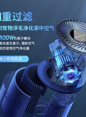 拜小飞新款空气净化器家用负离子除甲醛吸猫新毛YUJ去异味雾霾型