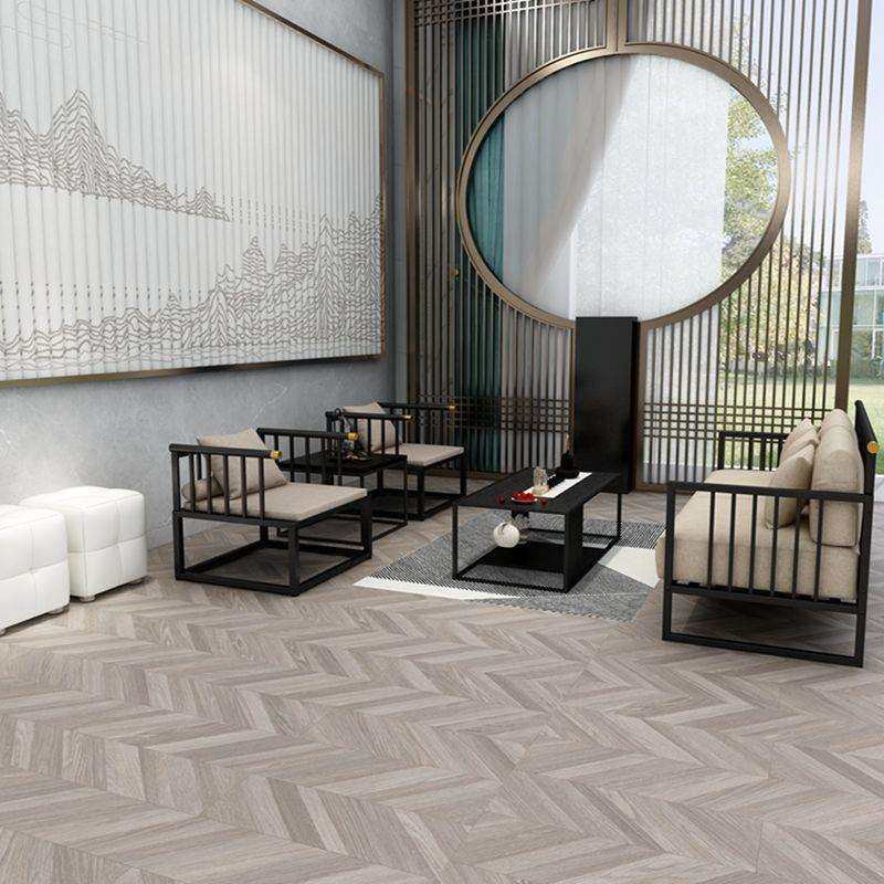 中无品牌/式现代简约沙会新客接仿沙实木碳素钢办公发现代会议室