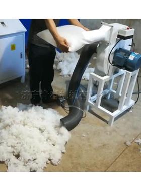 小绒型枕头玩偶充棉机海公绵仔抱枕填充机荞VLA麦碎海绵充机
